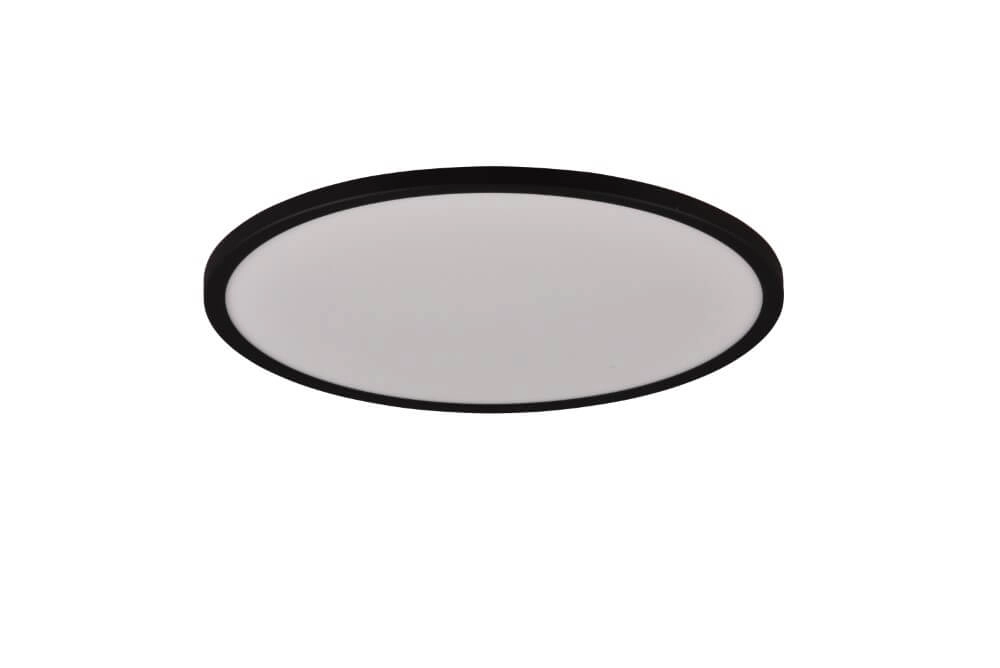 Plafonniere Aureo zwart - Ø 40cm