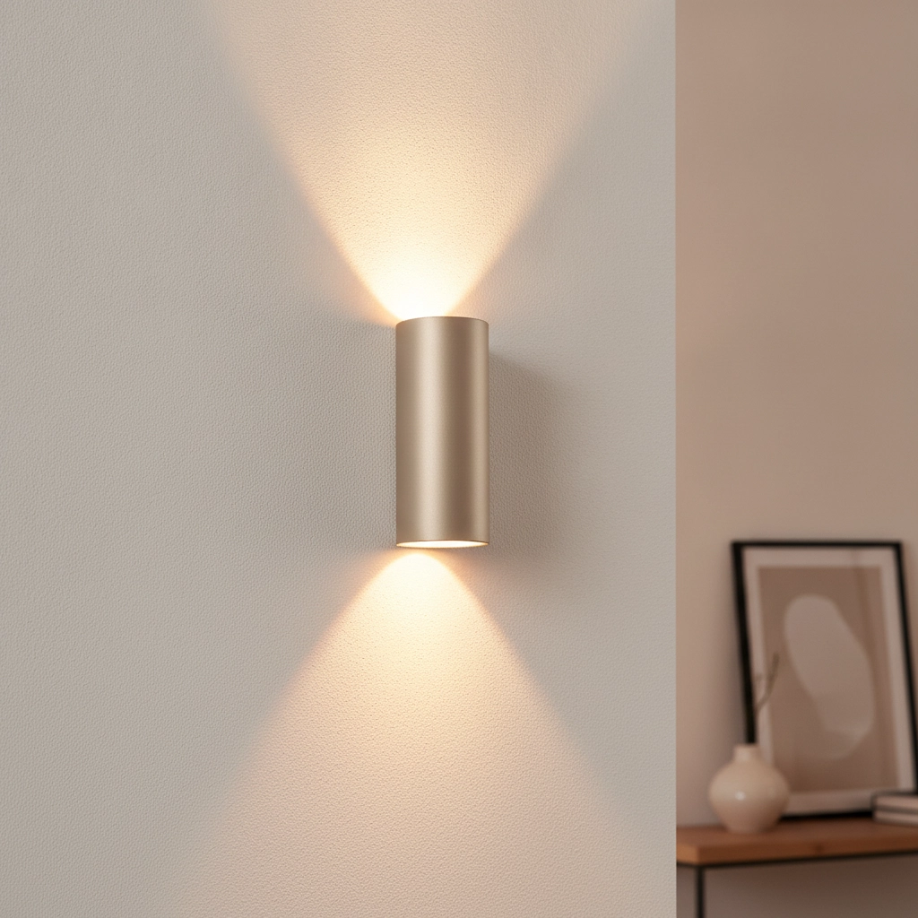 Design wandlamp Brody2 champagne