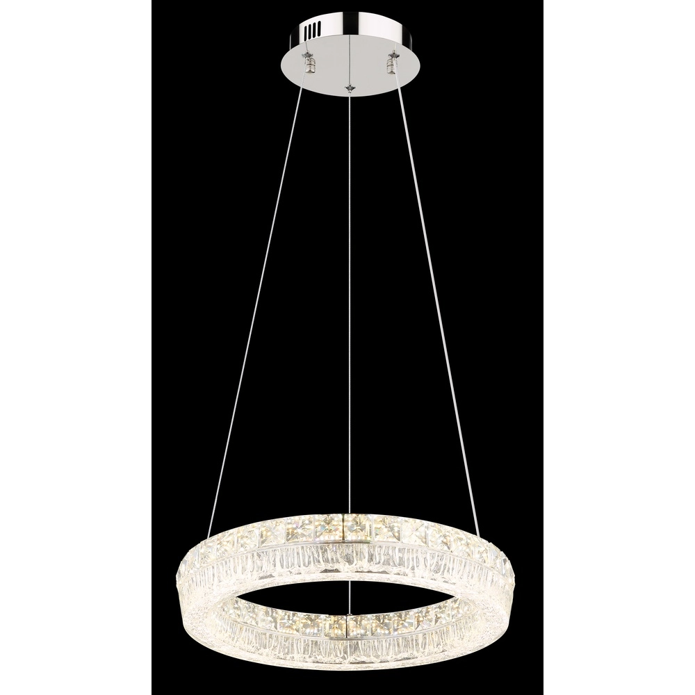 Hanglamp Laurel chroom Globo 9007371566778
