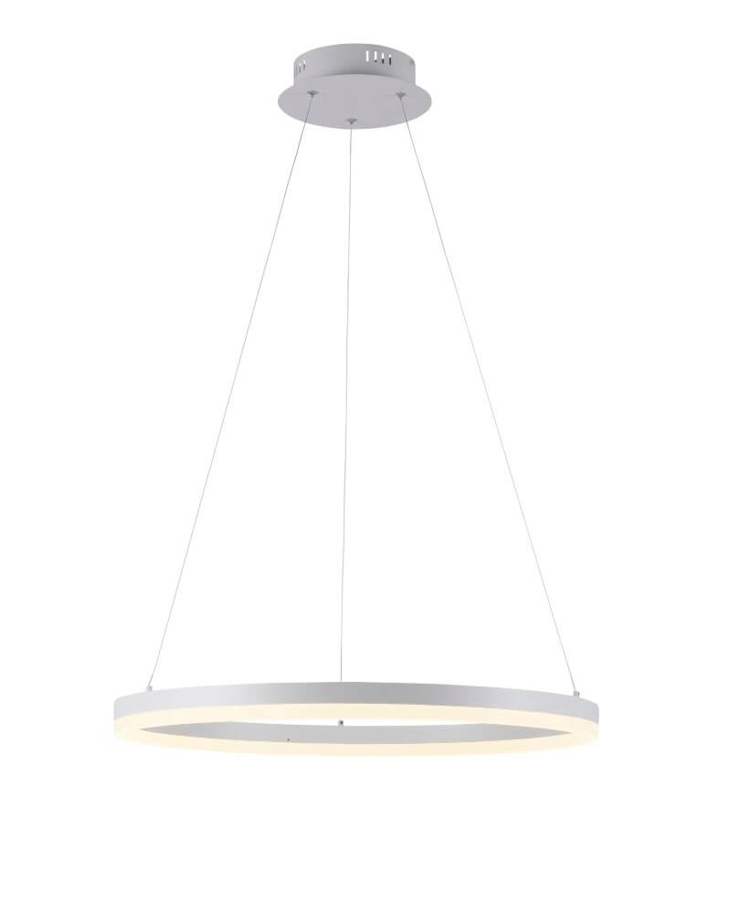 Moderne hanglamp Titus Ø 60cm wit