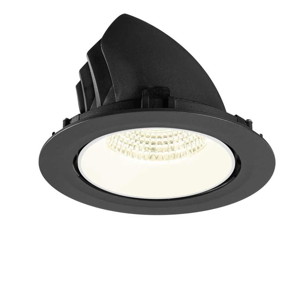 Inbouwspot Numinos Gimble XL zwart/wit 4000K - 55gr SLV 4024163308472