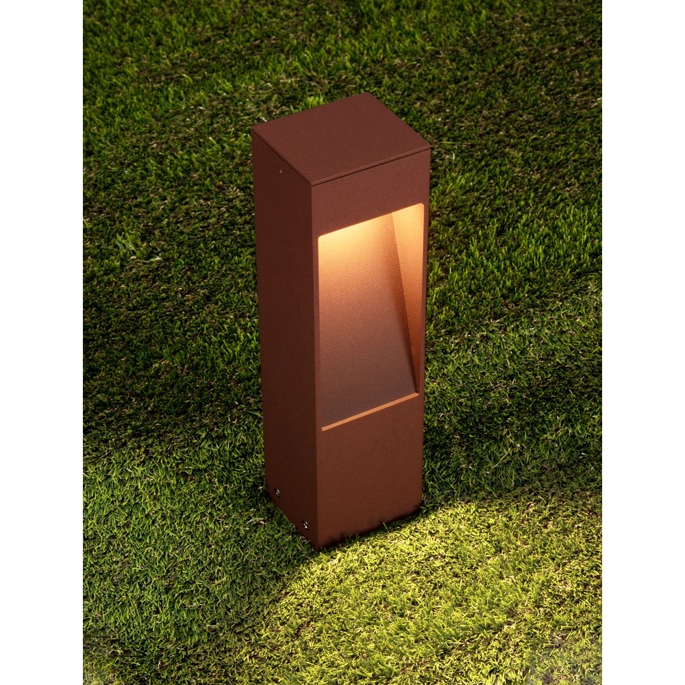 Tuinlamp Maddi roestbruin 30cm