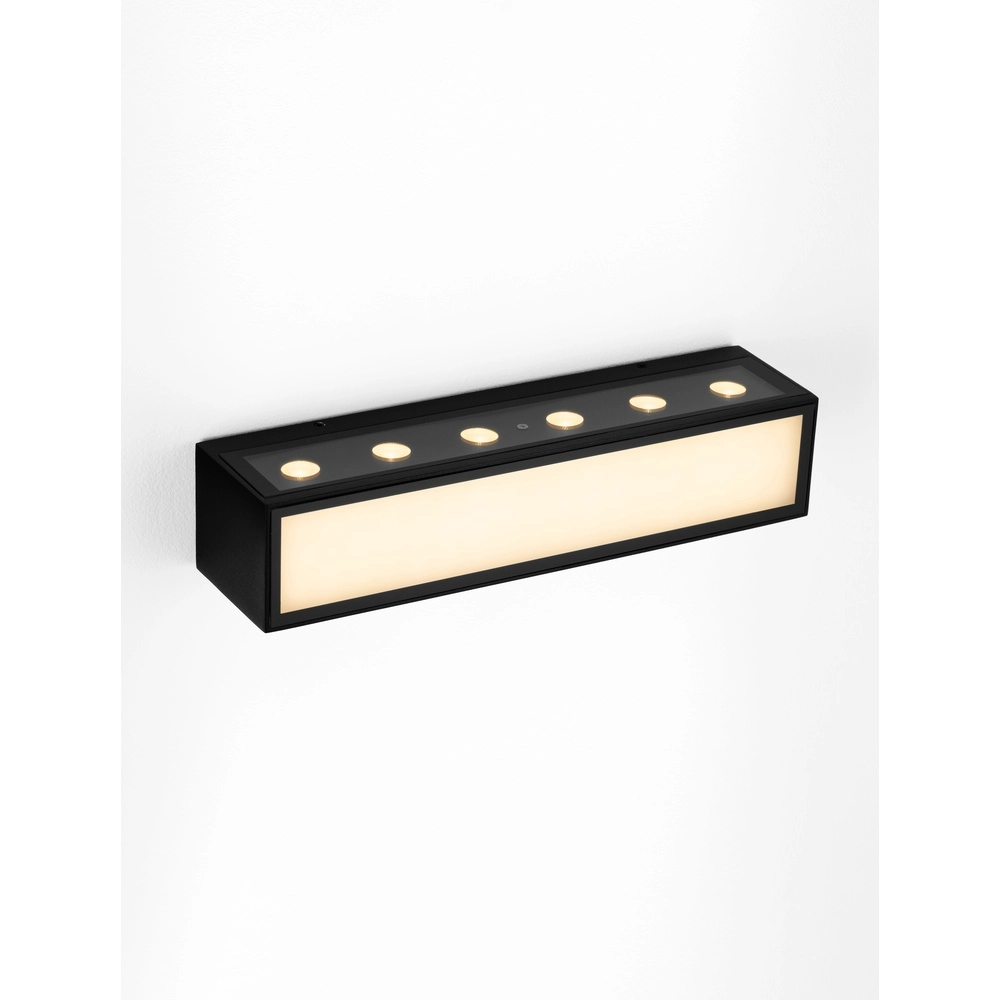 Unieke wandlamp Inga antraciet 30cm Lyora 5212017449566