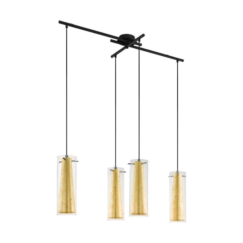 Eetkamer hanglamp Pinto Gold Goud