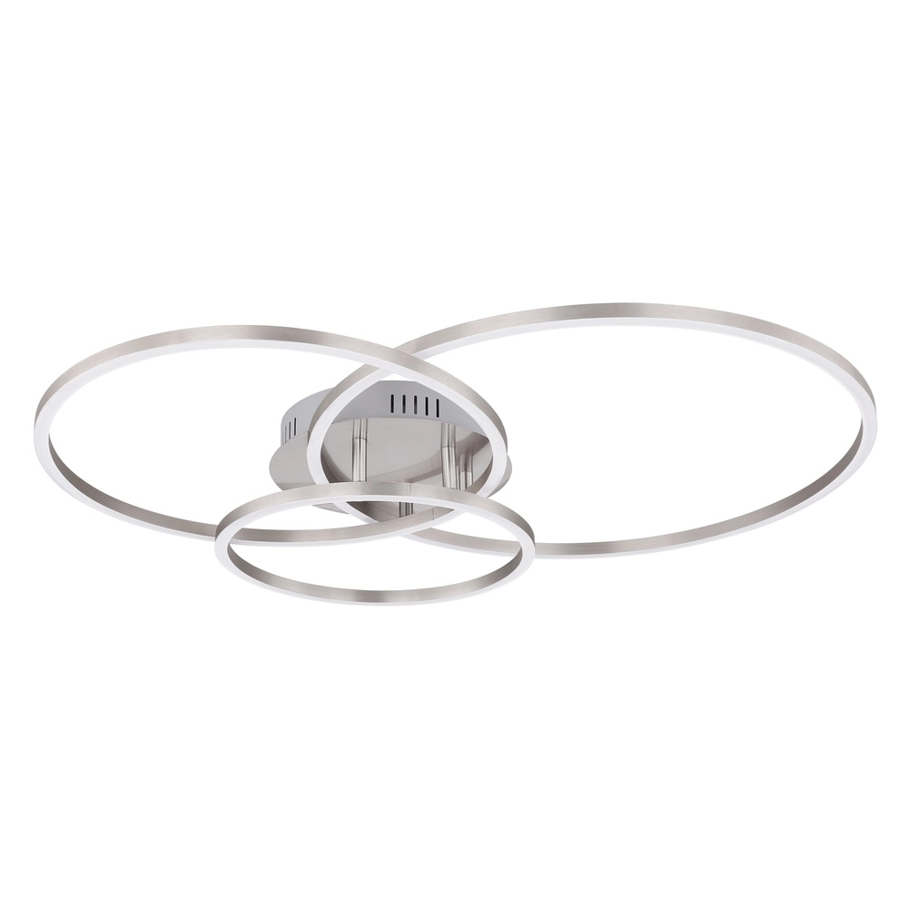 Moderne plafondlamp Munni nikkel Globo 9007371395842
