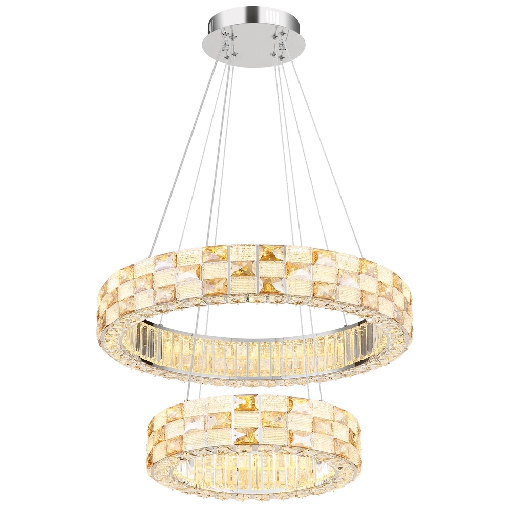 Hanglamp Lidia chroom Globo 9007371586097