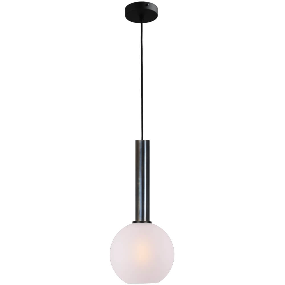 Hanglamp Ø 20cm Bella 2 Dappled oil met mat wit glas