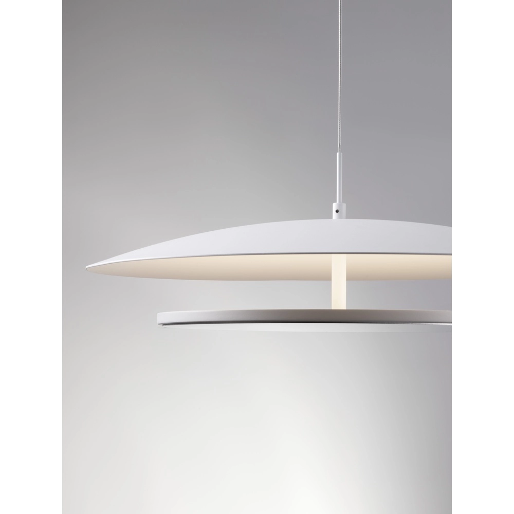 Design hanglamp Olos wit Ø 50cm