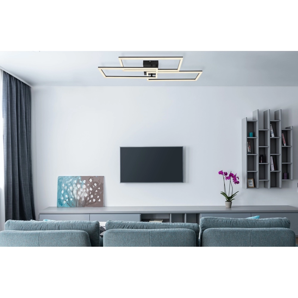 Design plafondlamp Tiny zwart Globo 9007371442874