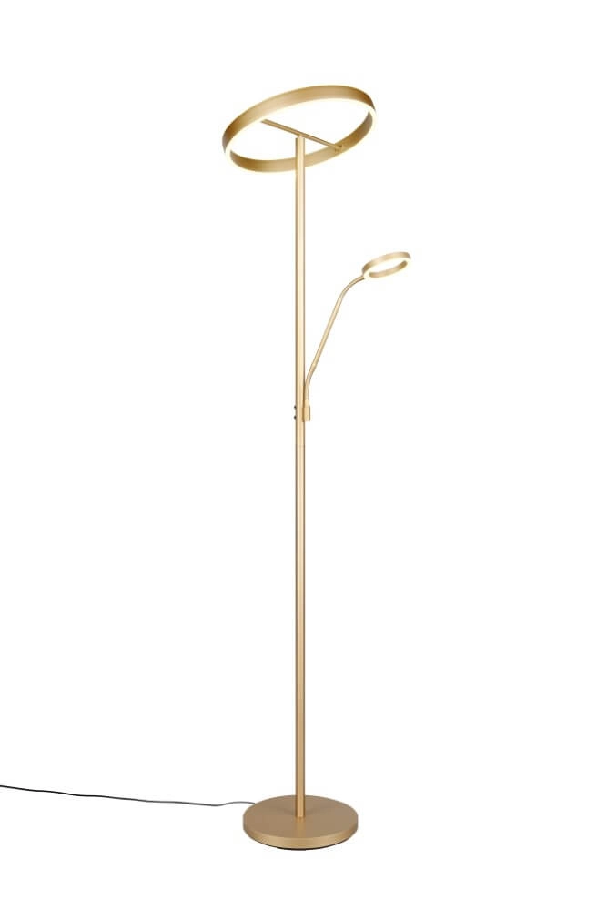 Design leeslamp Willis Goud - 180cm