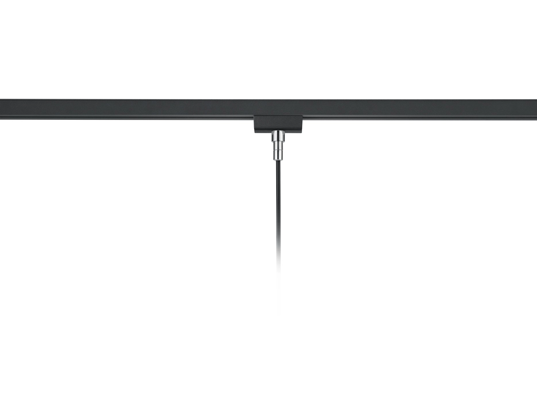 2-fase rail hanglamp Duoline zwart Trio 4017807471588