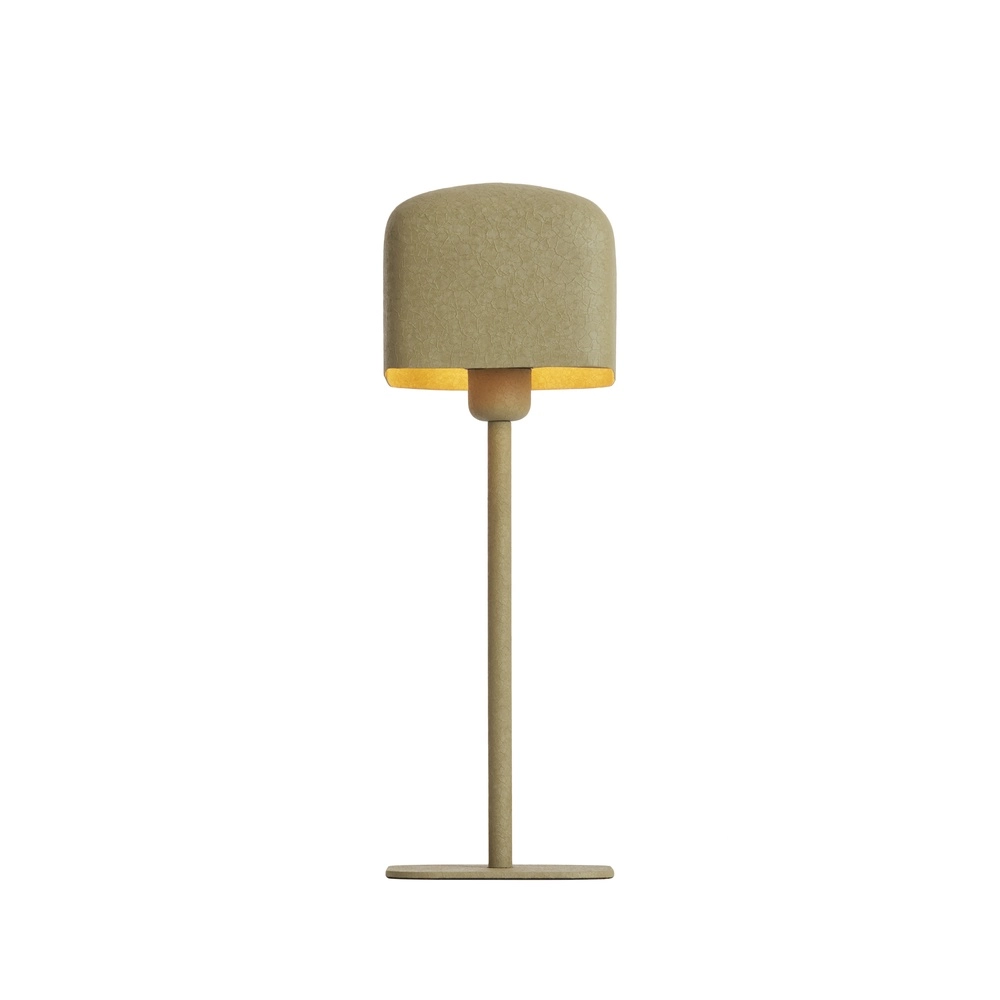 Nachtkastlamp Elenie 15x15cm - mat olijfgroen Light & Living 8717807818784