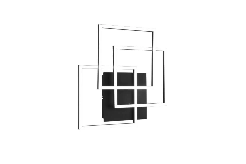 Plafonnière Mobile 42cm zwart Trio 4017807500554