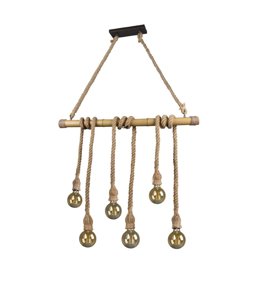 Landelijke hanglamp Wilma Trio 4017807473940