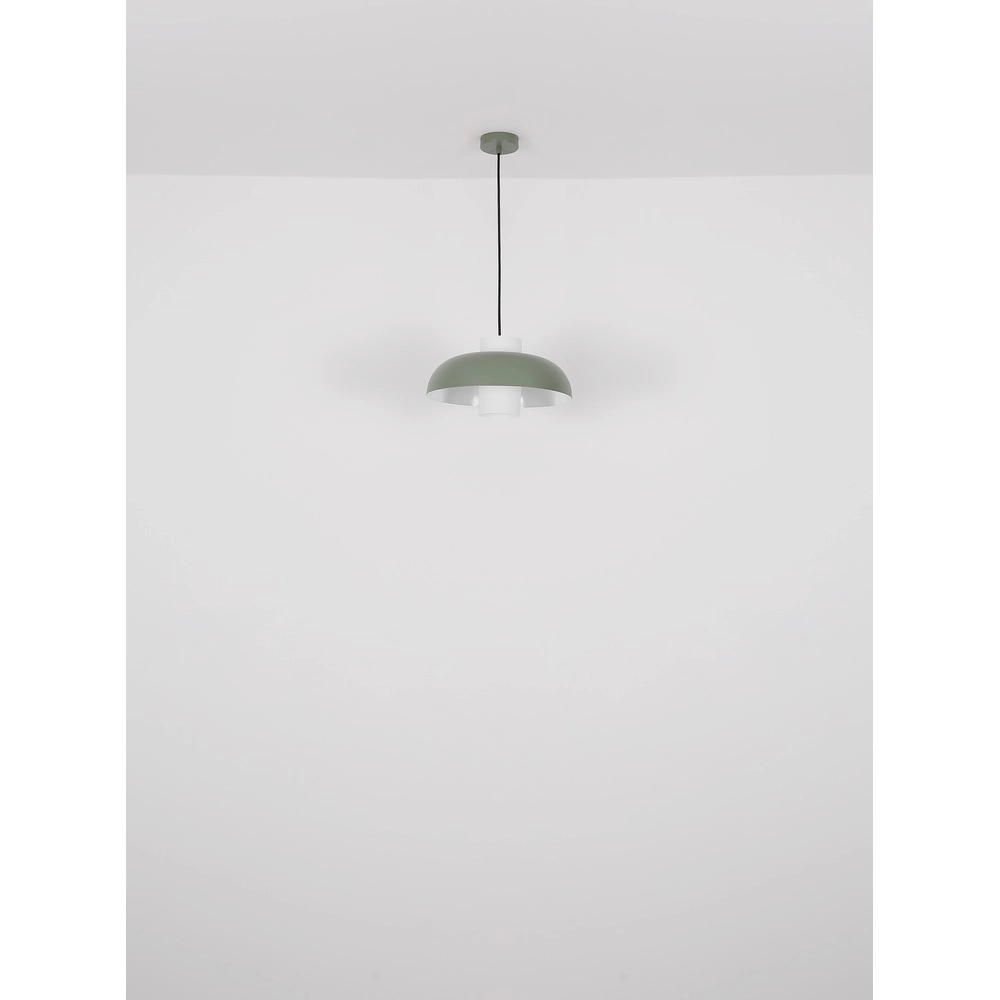 Moderne hanglamp Lowe groen Ø 38cm Globo 9007371515165