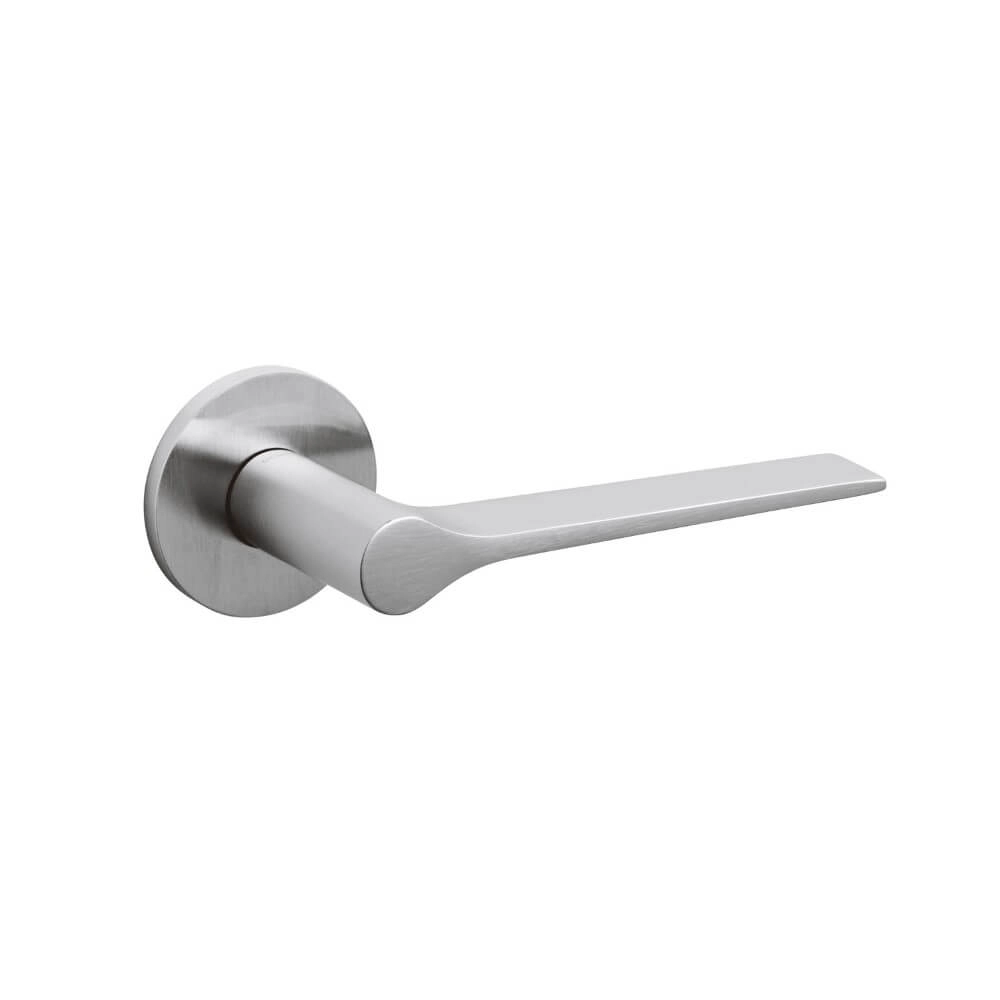 Design deurklink Lama L mat chroom