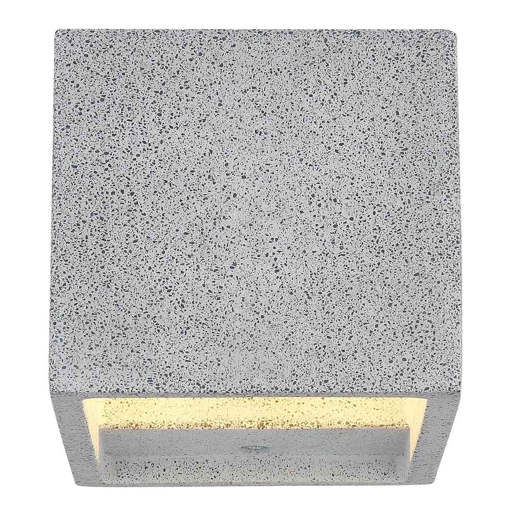 Moderne wandlamp Ferguson vierkant grijs Globo 9007371592913
