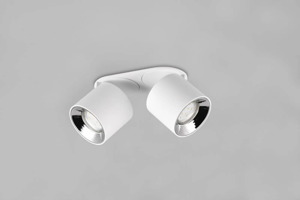 Plafondlamp Guayana 2-lichts wit Trio 4017807573954