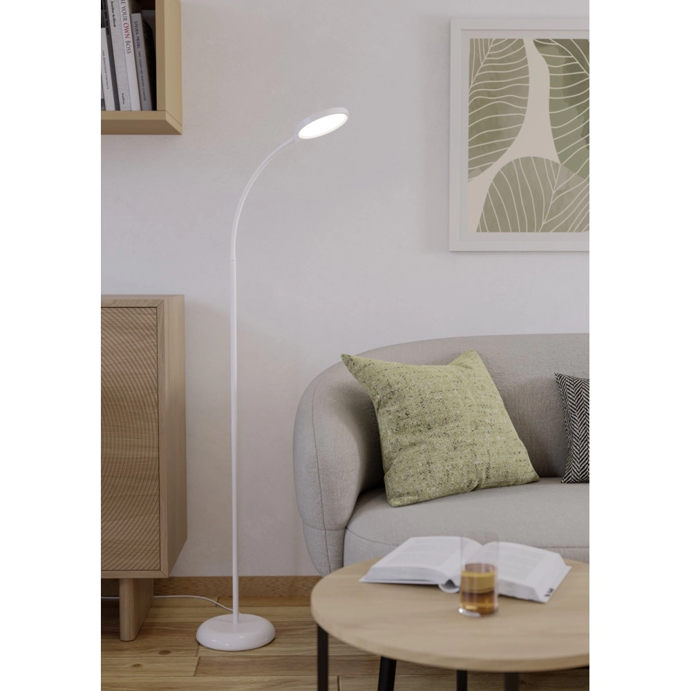 Vloerlamp Lauro wit Eglo 9008606357499