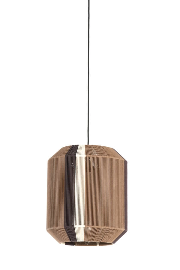 Hanglamp Kozana bruin Ø 36cm Light & Living 8717807758783