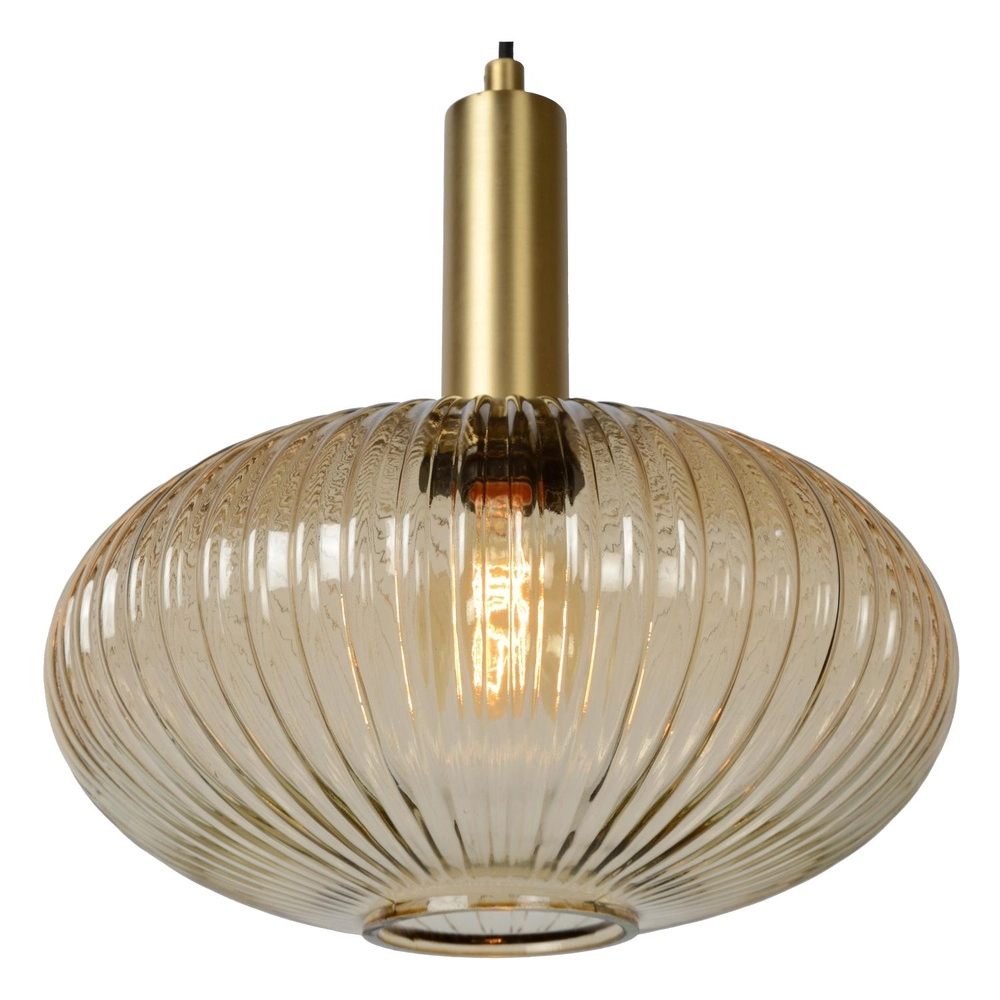 Hanglamp Maloto Ø 30cm amber Lucide 5411212451200