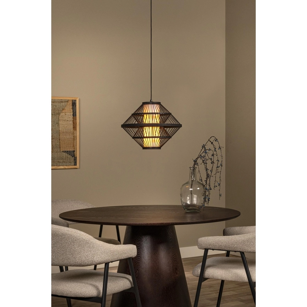Hanglamp Pasquino Ø 40cm zwart Lucide 5411212212245