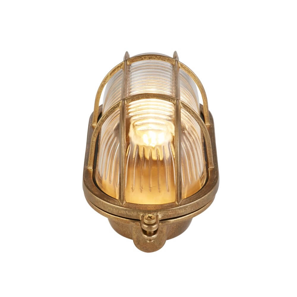 Goude wandlamp Bulkhead klassiek Searchlight 5053423244204
