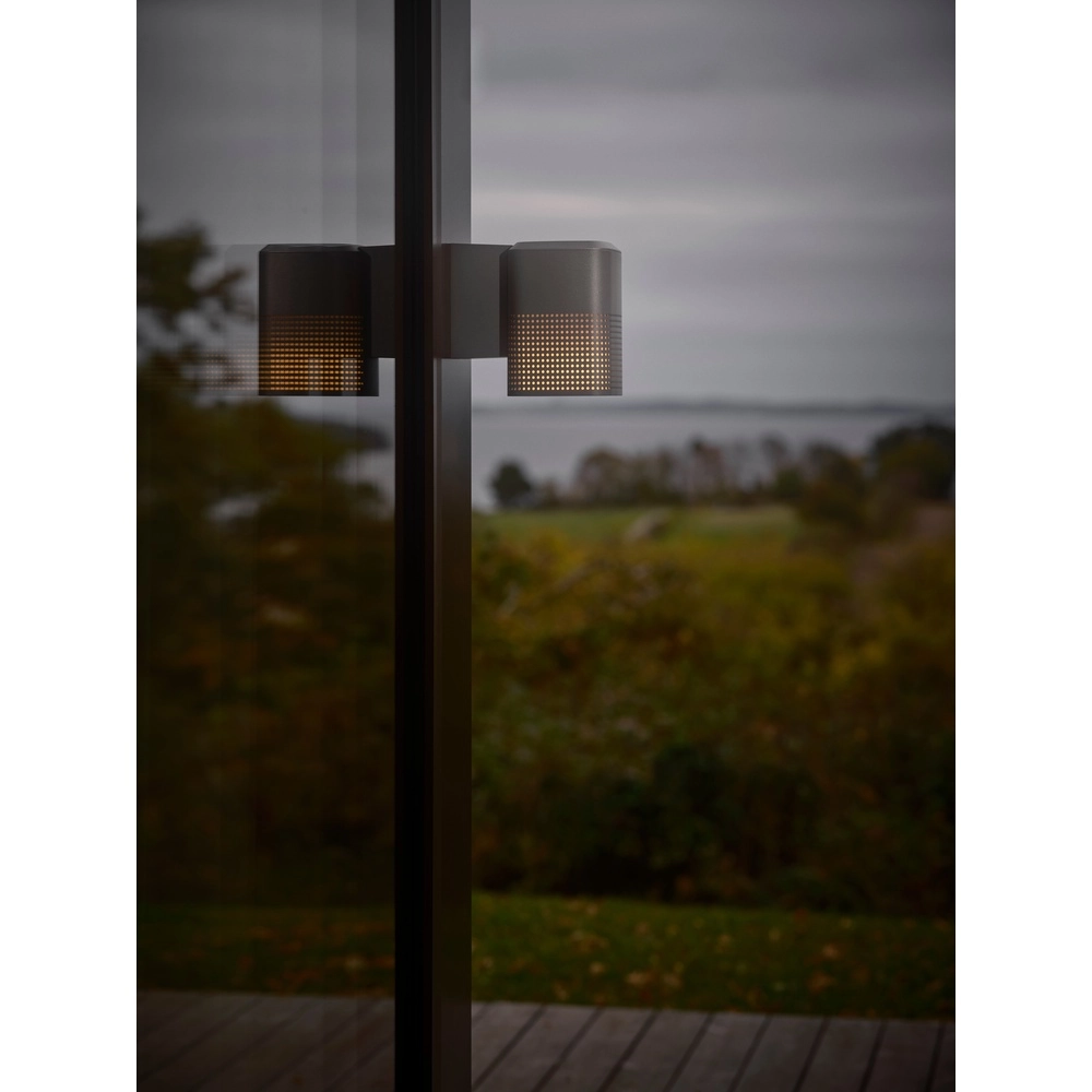 Deense stijl buitenlamp Sidara  antraciet