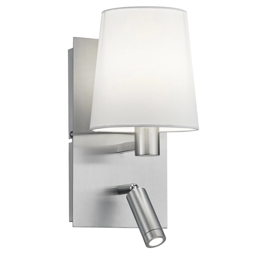 Leeslamp Marriot metaalgrijs