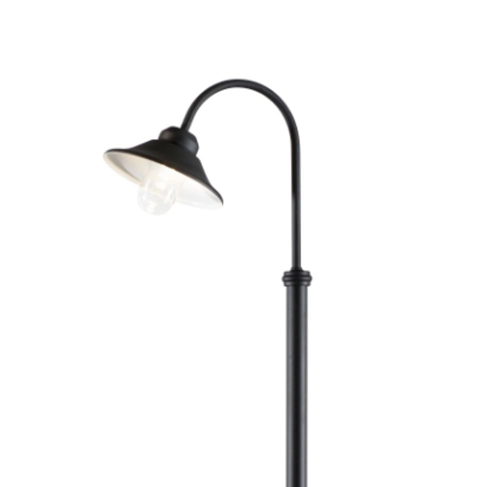 Led buitenlamp Vega 8w - 3000K - 240cm mat zwart KonstSmide 7318305637504