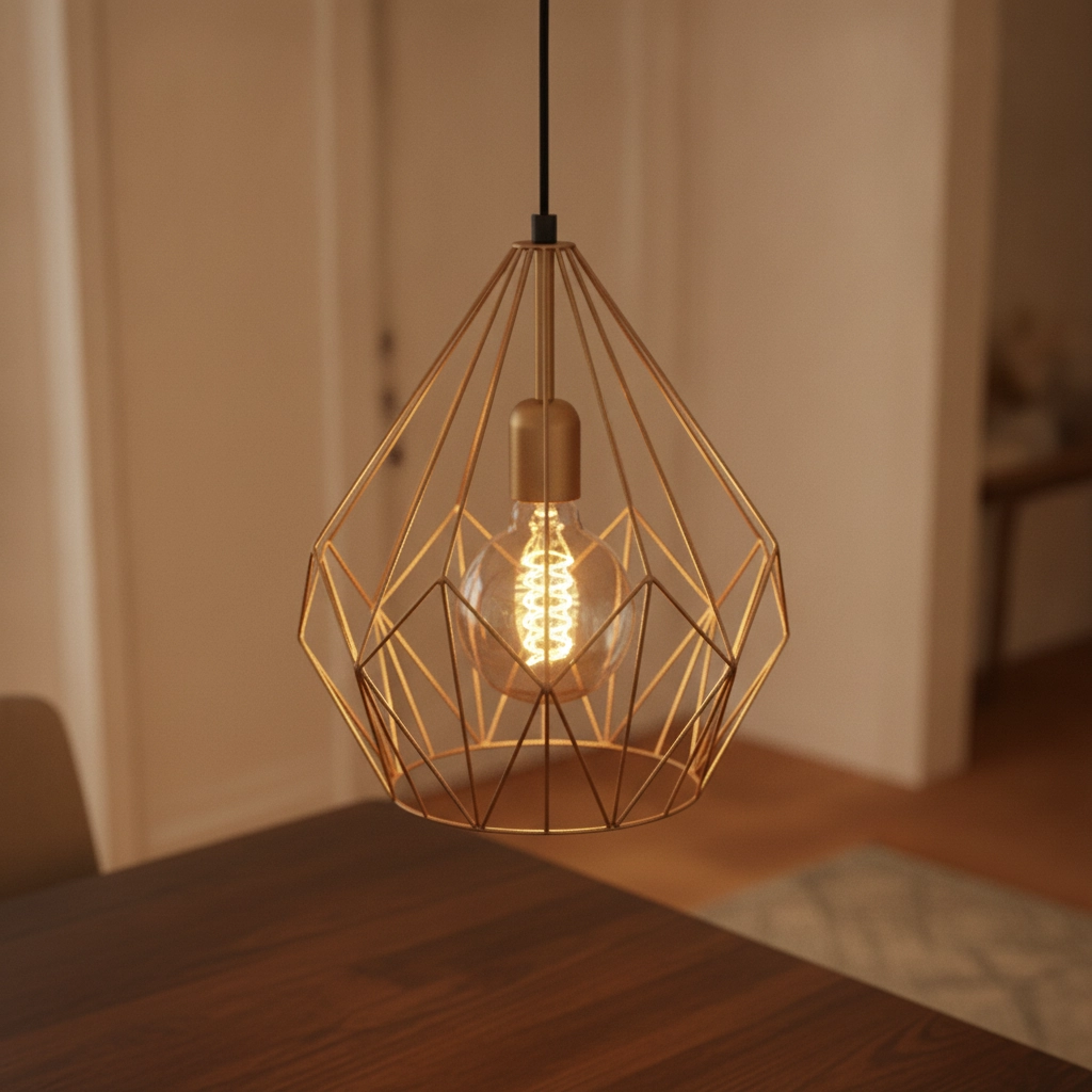 Hanglamp Carlton koper