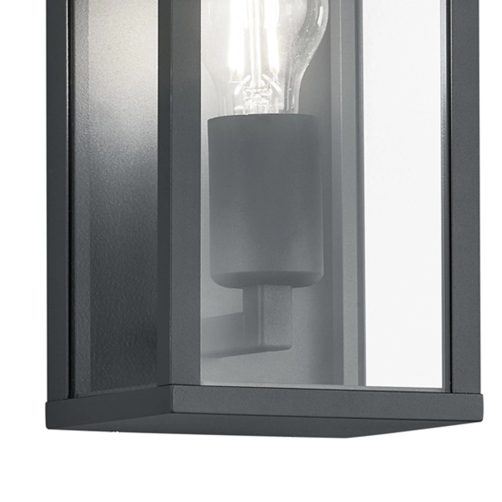 Buitenlamp Garonne 26cm antraciet Trio 4017807433210