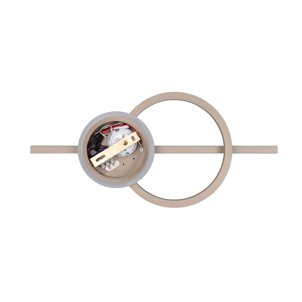 Plafondlamp Welis modern zand bruin Trio 4017807704440