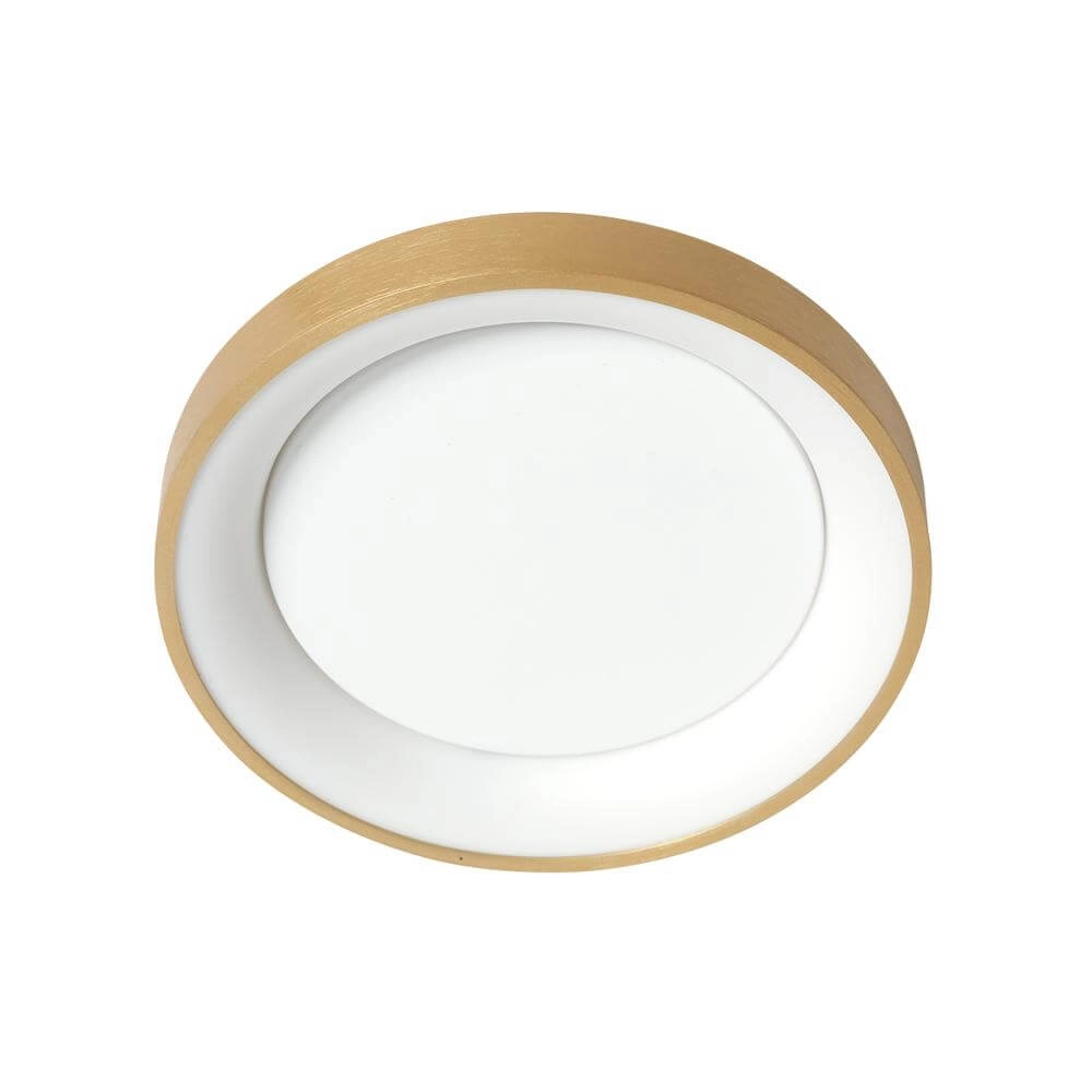 Plafondlamp Ringlede design goud Ø 28cm Steinhauer 8712746171921