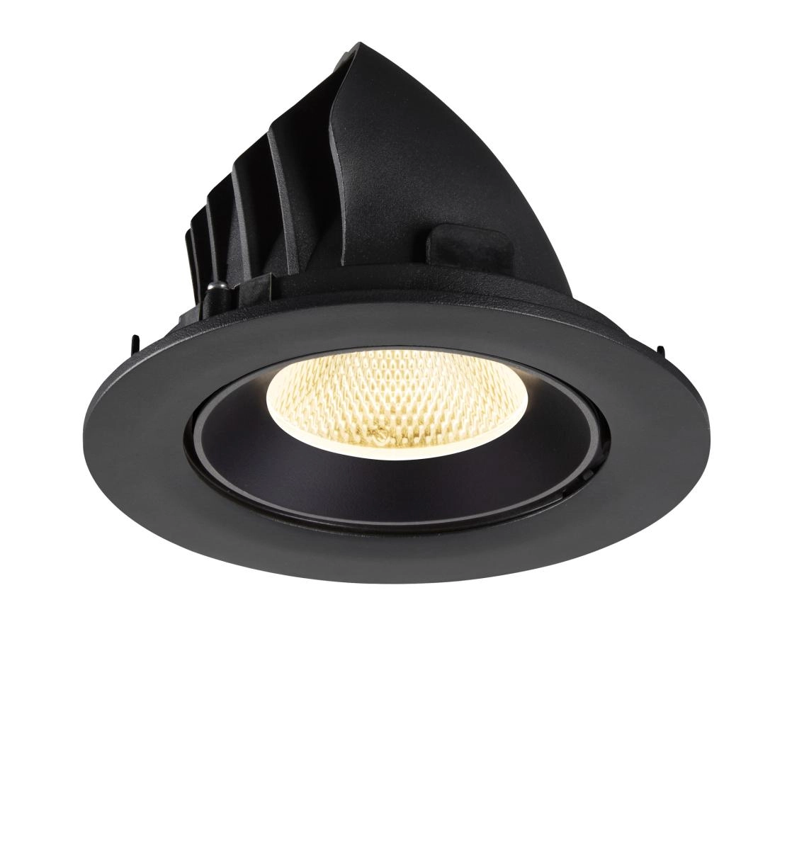 Inbouwspot Numinos Gimble L zwart 3000K - 20gr SLV 4024163310338