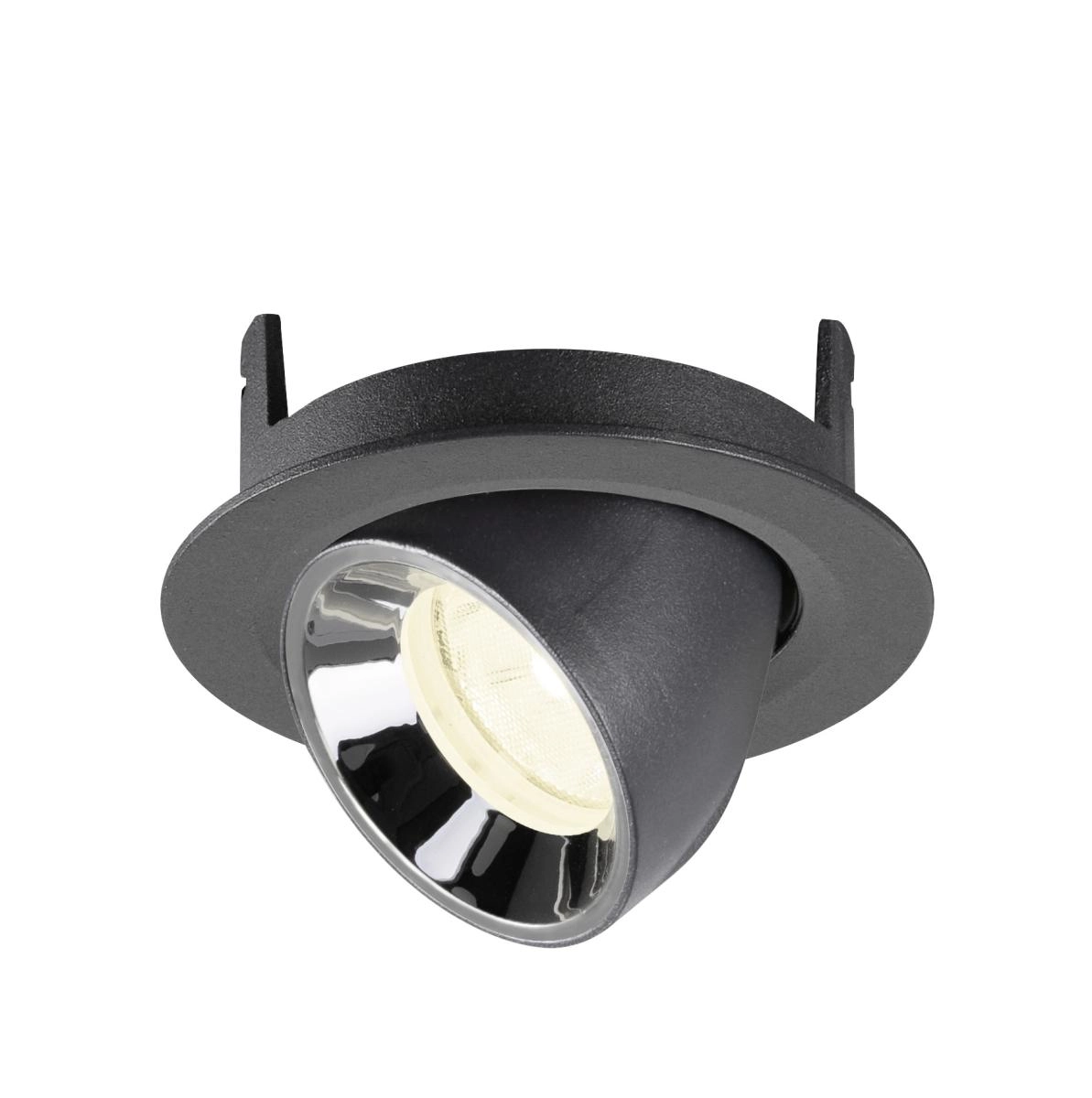 Inbouwspot Numinos Gimble XS zwart/chroom 4000K - 20gr SLV 4024163306904
