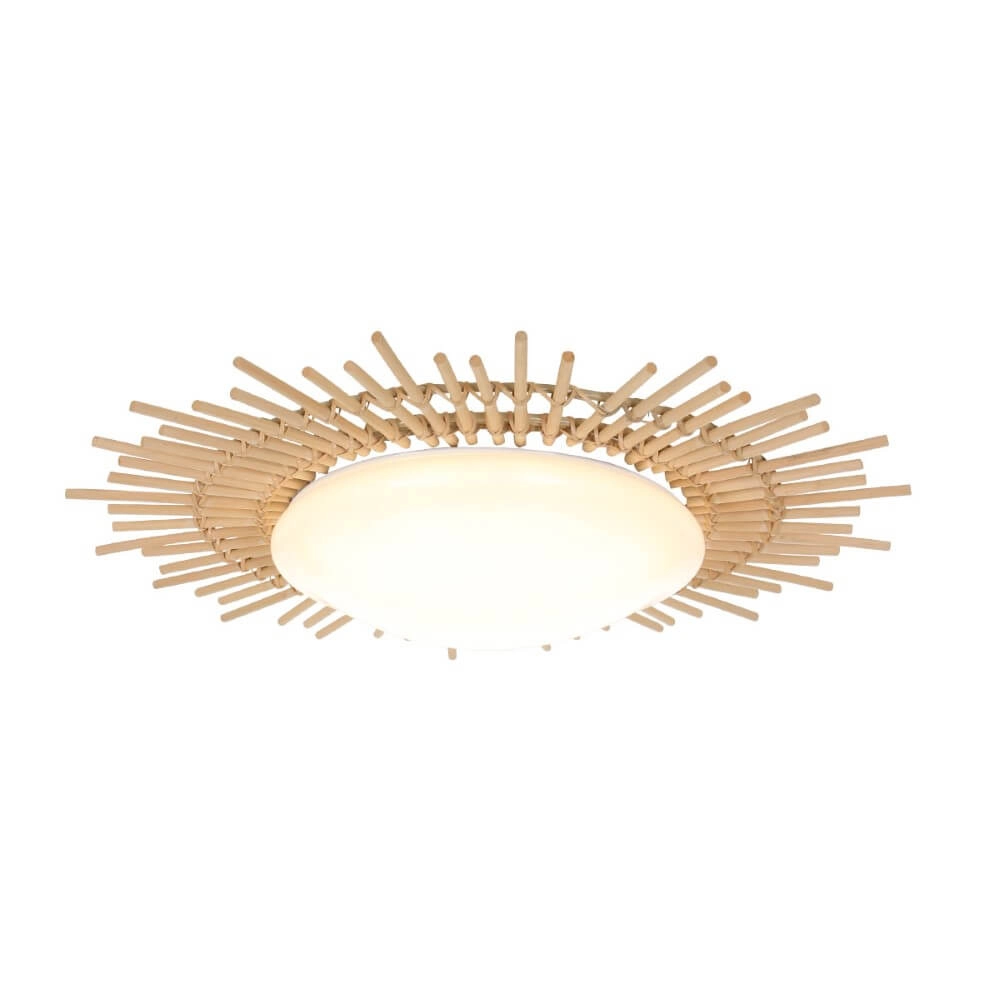Plafondlamp van bamboe Liberty Bell Ø 50cm Steinhauer 8712746127027