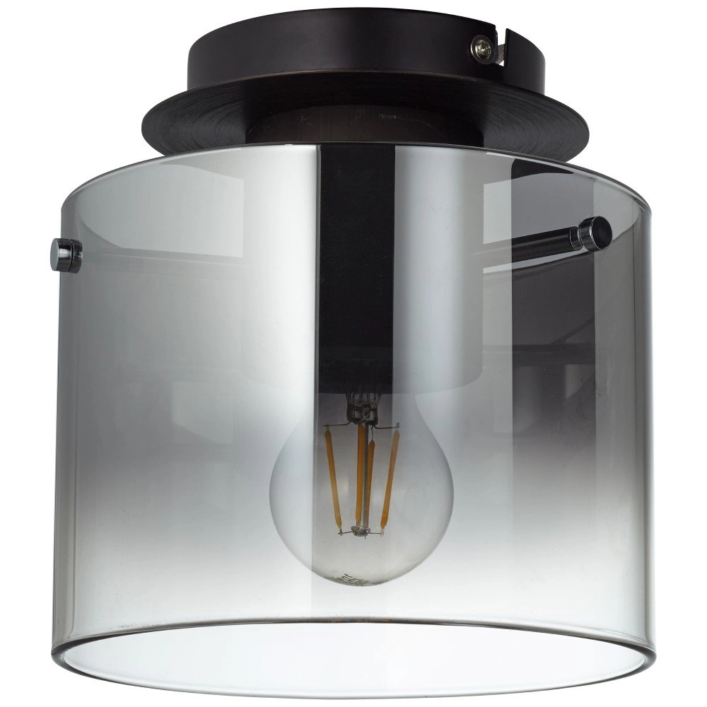 Plafondlamp Beth zwart Brilliant 4004353358494