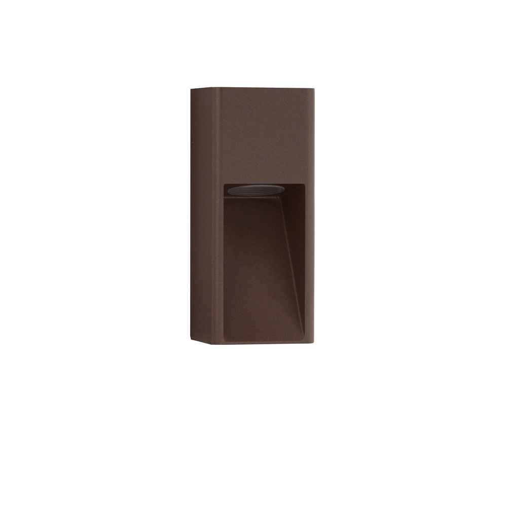 Strakke wandlamp Mazu roestbruin Lyora 5212063504363