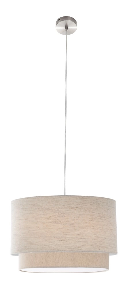 Design hanglamp Lee nikkel
