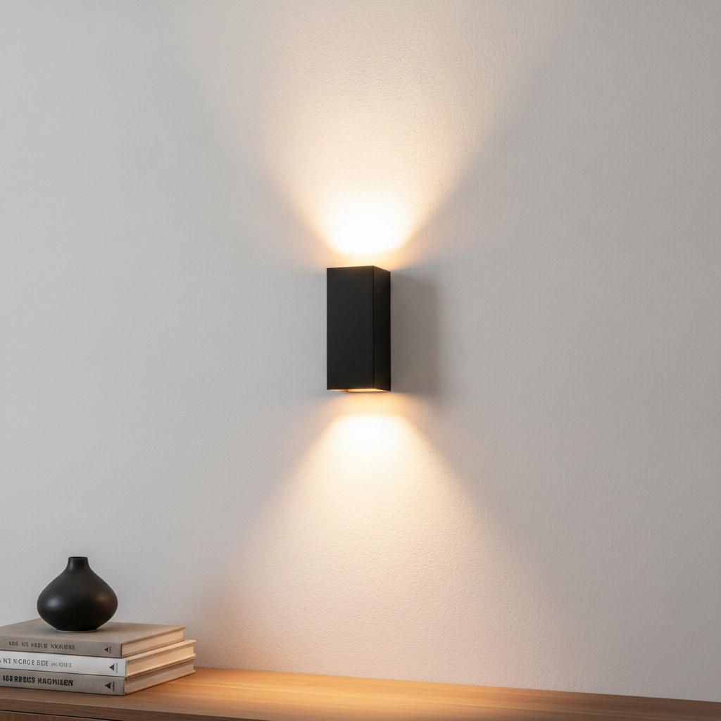 Wandlamp Dante zwart met goud
