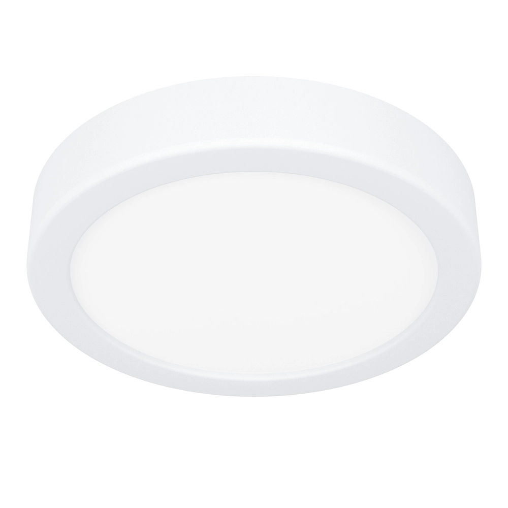 Led plafonnière Fueva 6 rond - wit - Ø 16,6cm