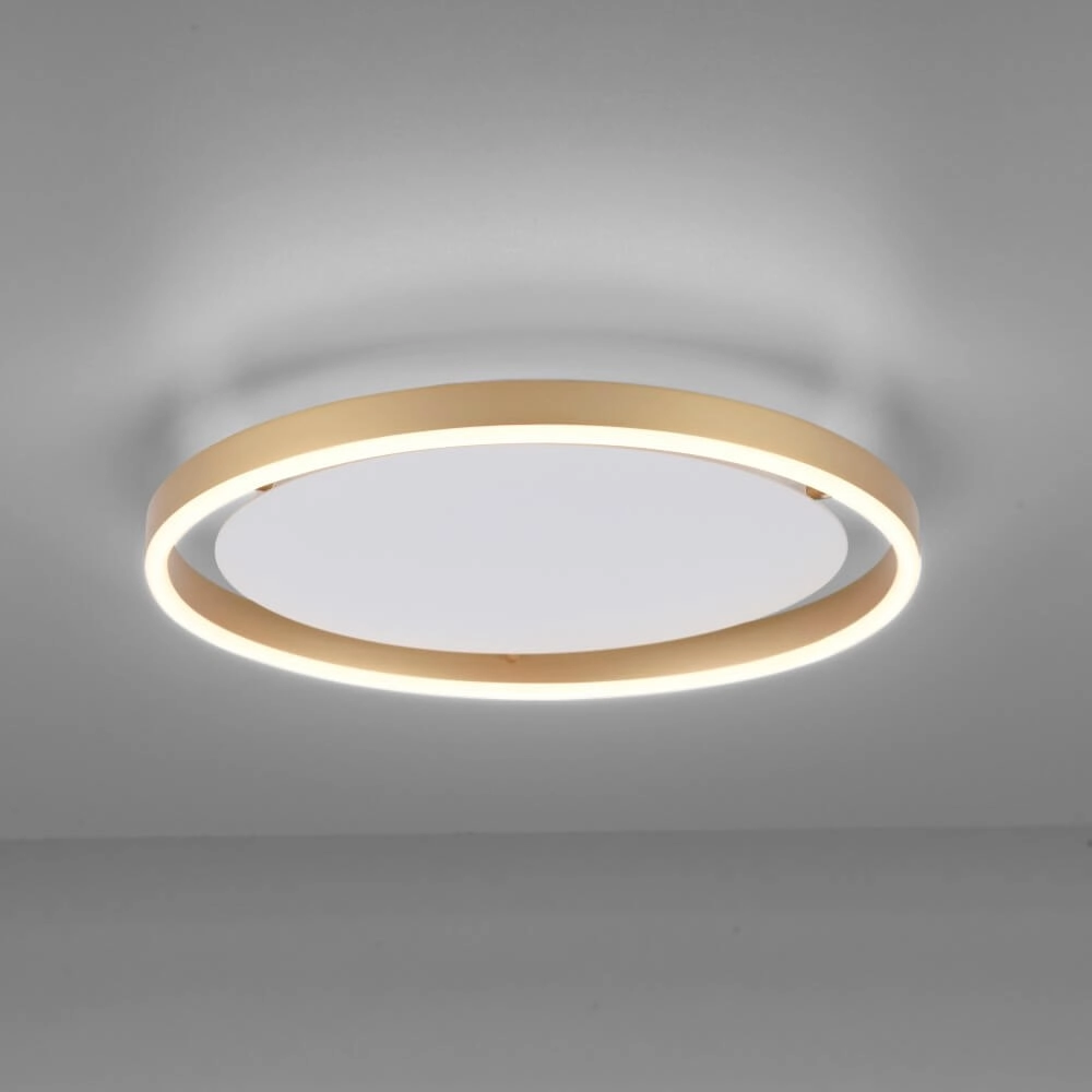 Plafondlamp Ritus messing Ø 39,3cm Just Light 4043689985622