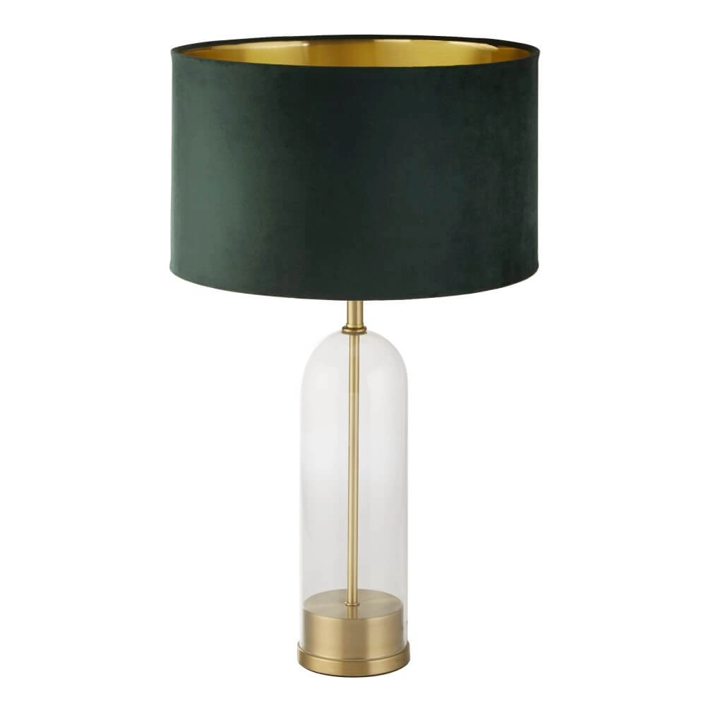 Tafellamp Oxford met groene kap