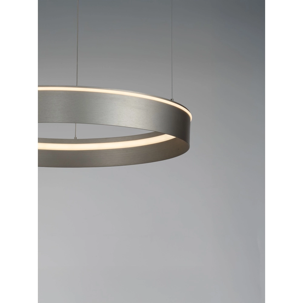 Moderne hanglamp Olivia nikkel Ø 78cm