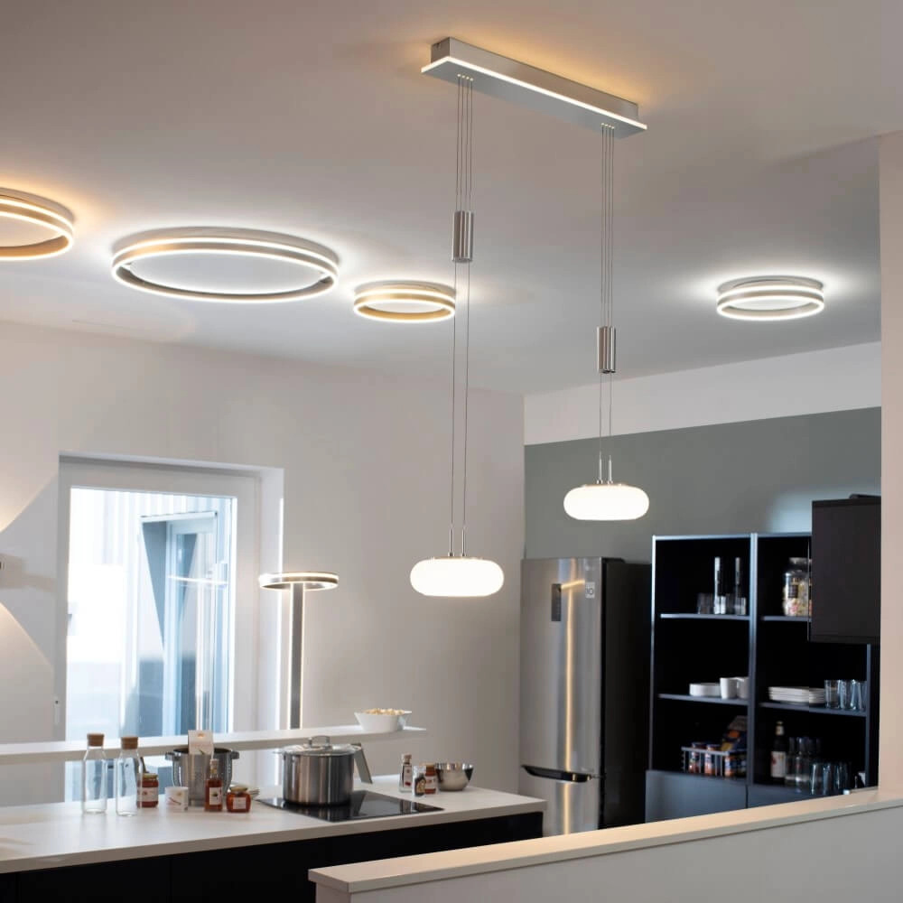 2-lichts hanglamp Q-Etienne metaal Paul Neuhaus 4012248350409