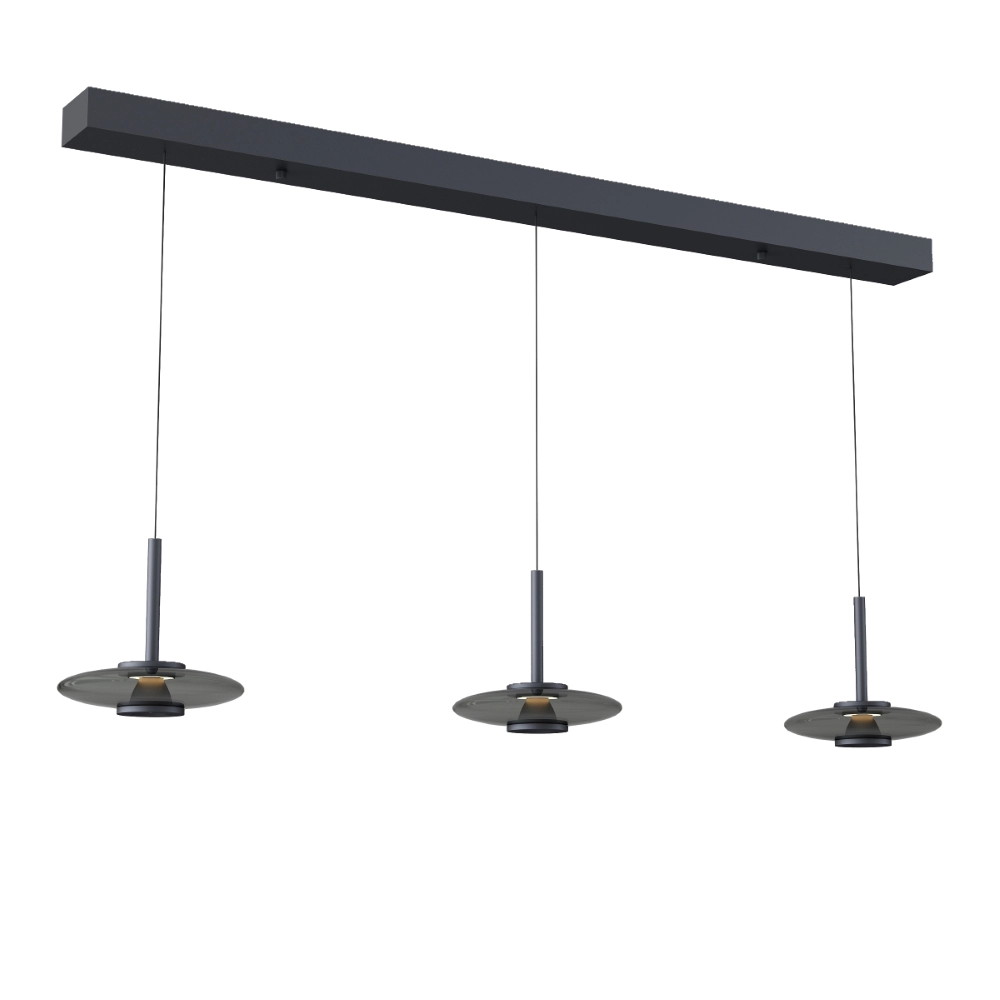Led eetkamer hanglamp Madison zwart