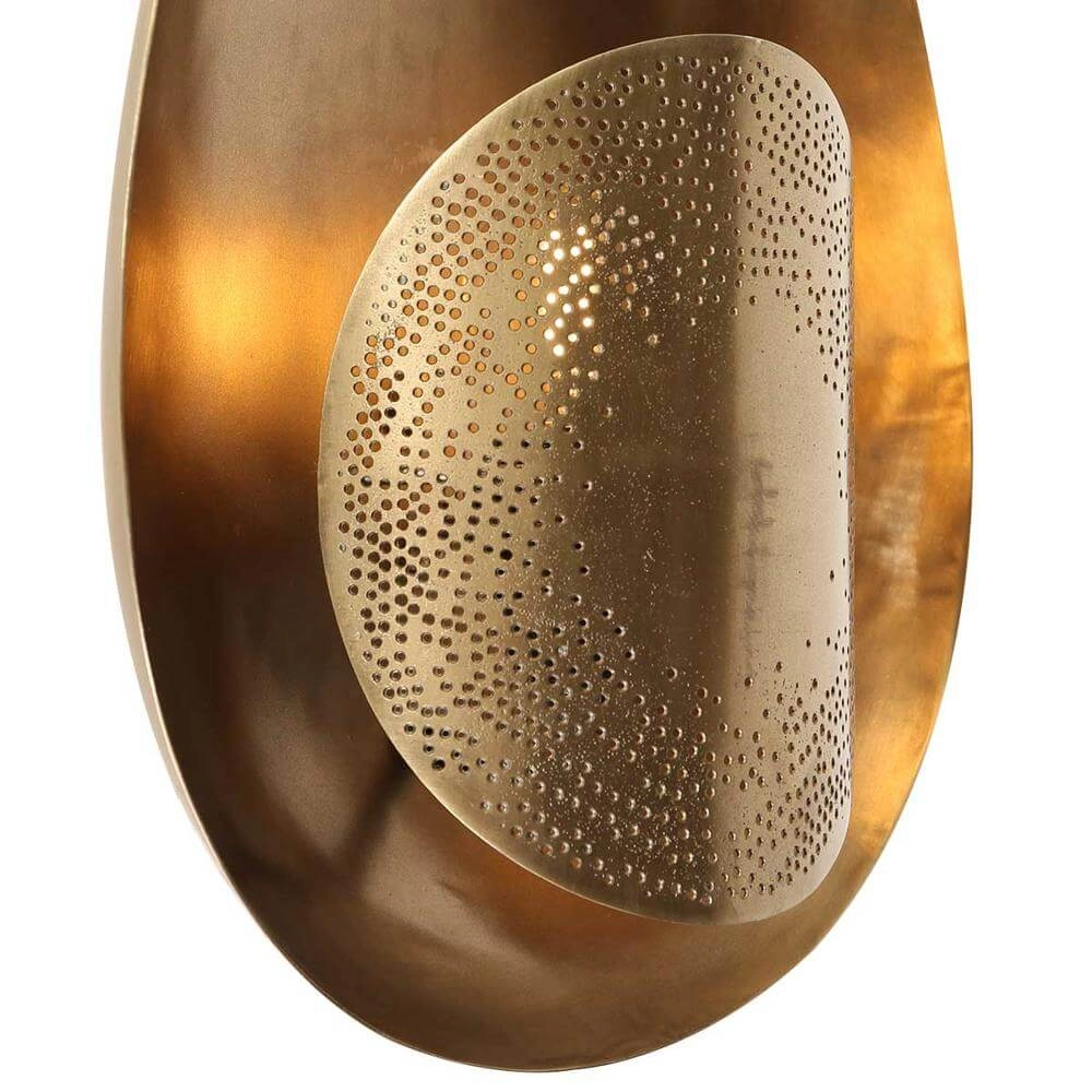 Ovale wandlamp Brass brons Steinhauer 8712746171655