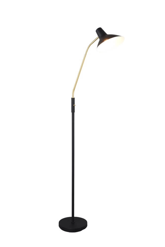 Staande leeslamp Traveller zwart Trio 4017807613735