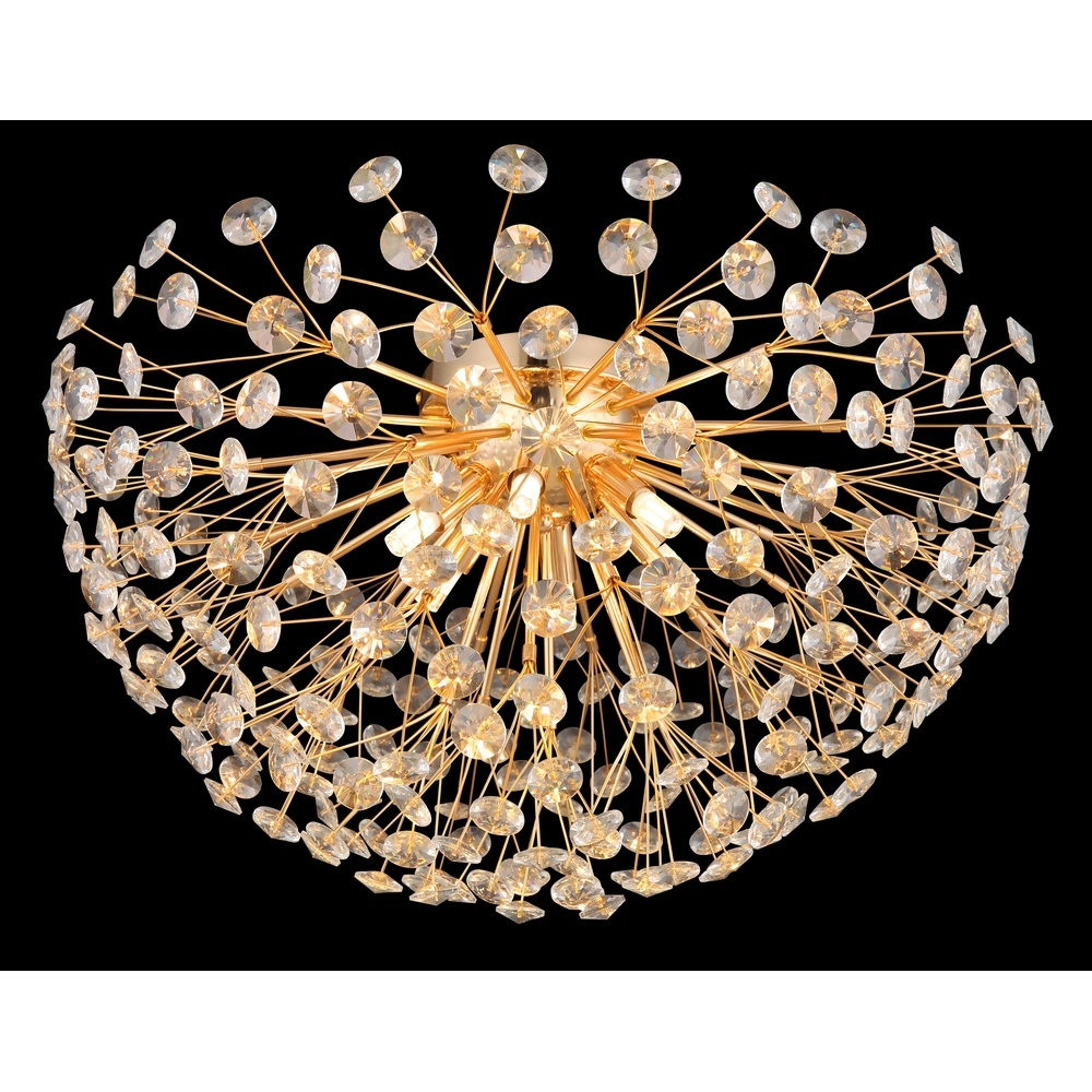 Plafondlamp Katrina goud Ø 60cm Globo 9007371484317